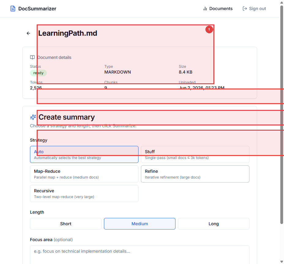 Document Summarizer screenshot 4 of 9